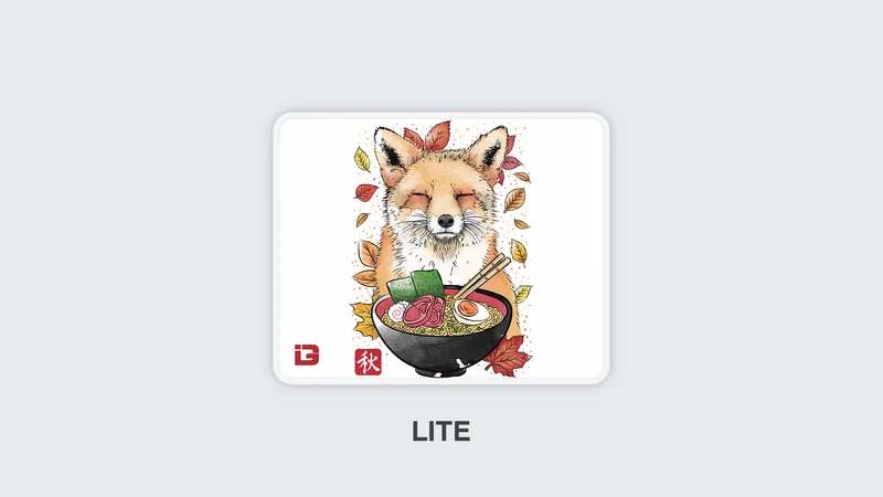 Fuchsblätter und Ramen