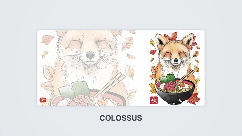 Fuchsblätter und Ramen