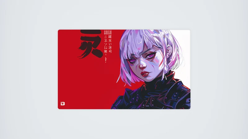 Manga-Mädchen