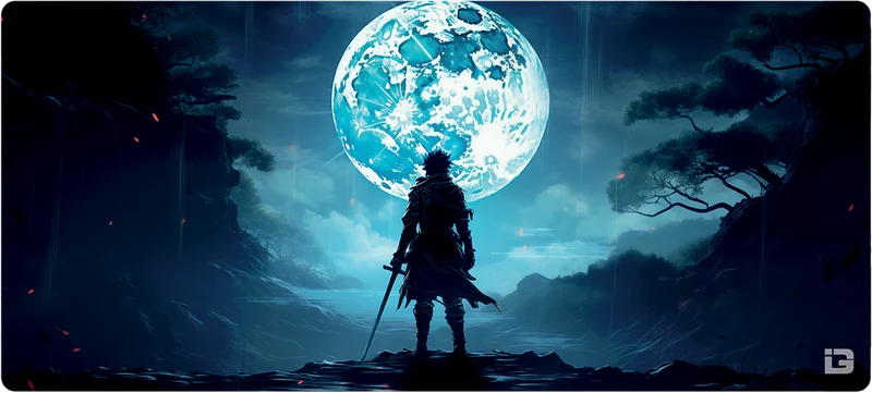 Azure Moonlight Warrior