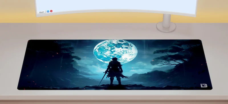 Azure Moonlight Warrior