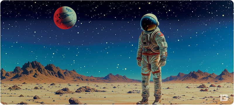 Kosmische Wüste