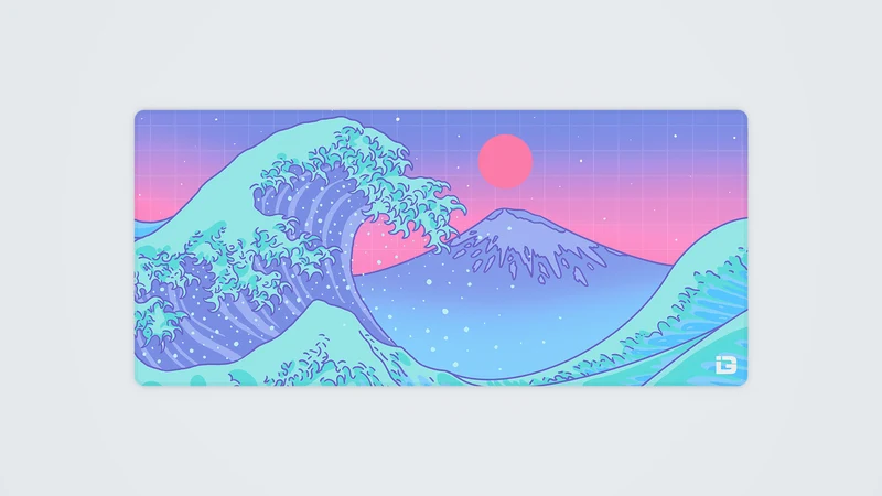 Hokusai-Farbwelle