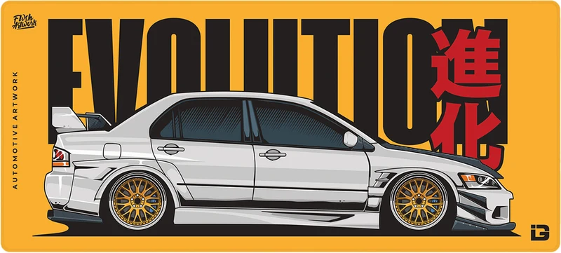 Evo 9 Vortex – Weiß