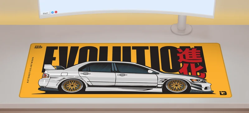 Evo 9 Vortex – Weiß