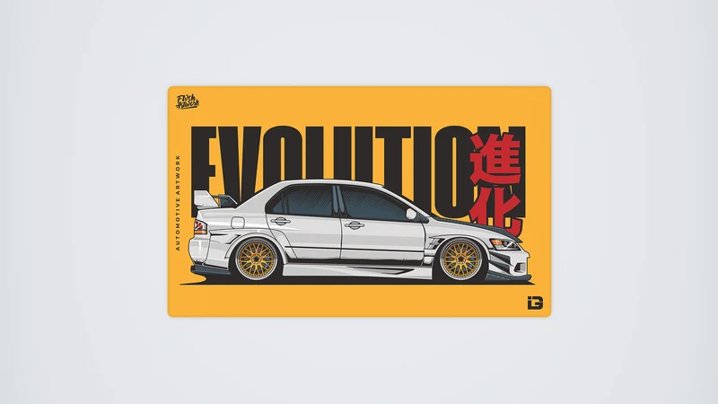 Evo 9 Vortex – Weiß