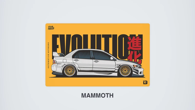 Evo 9 Vortex – Weiß