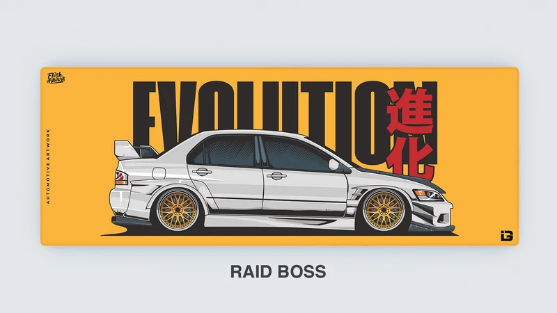 Evo 9 Vortex – Weiß