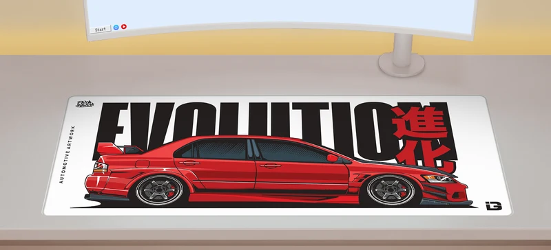Evo 9 Vortex – Rot