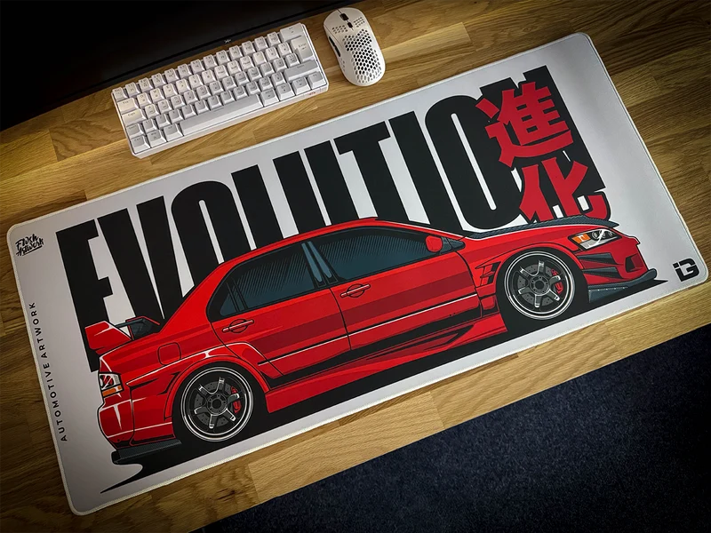 Evo 9 Vortex – Rot