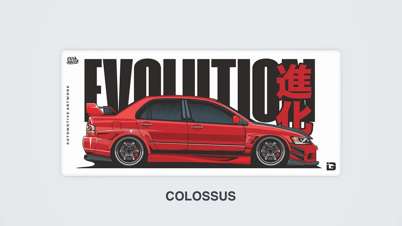Evo 9 Vortex – Rot