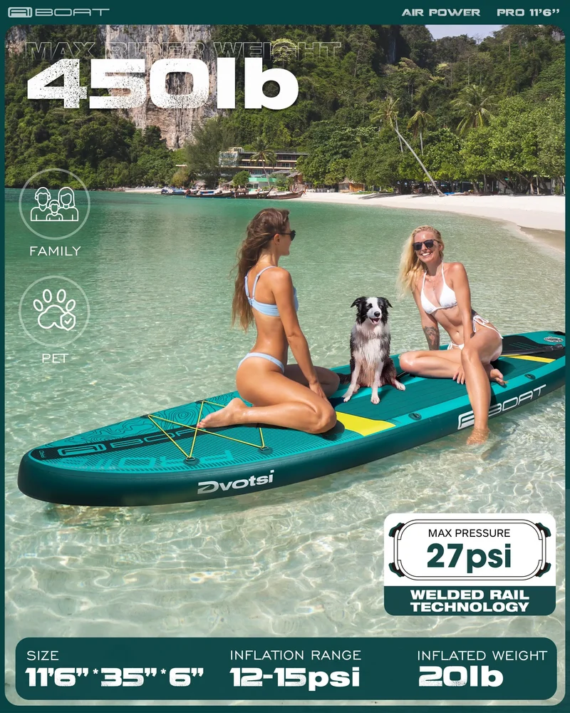 EU Warehouse Freeshipping sup Daska Drop Stitch Tavola sup Gonfiabile for All Skill Levels Inflatable Paddle Board with Seat