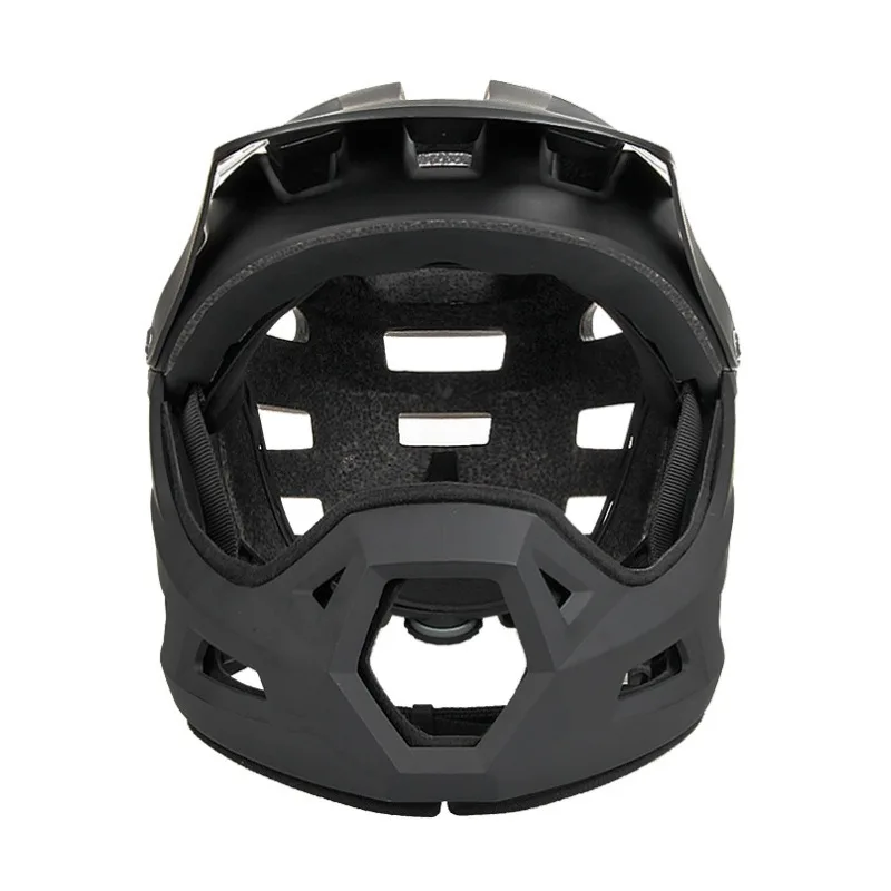 New Design Adult Bike Helmet CE Certified Downhill Helmet Full Face With Chin Protection MTB Helmet