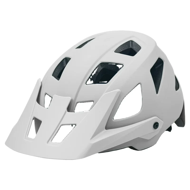 2025 NEW LA Bike Helmet with Visor Moutain Bike Helmet with Rear Light Rechargeable Intergrally-mold PC Shell Led Lights Helmet