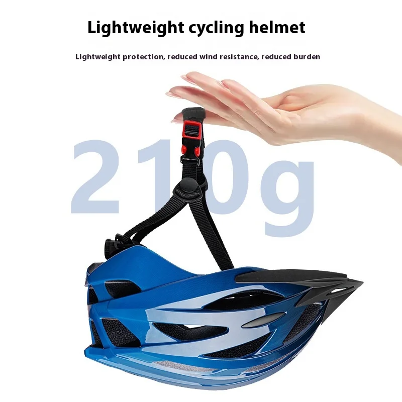Wholesale Dual Sport Cycling Helmet One-Piece Plastic Design for Road Mountain Bike Riding for Adult