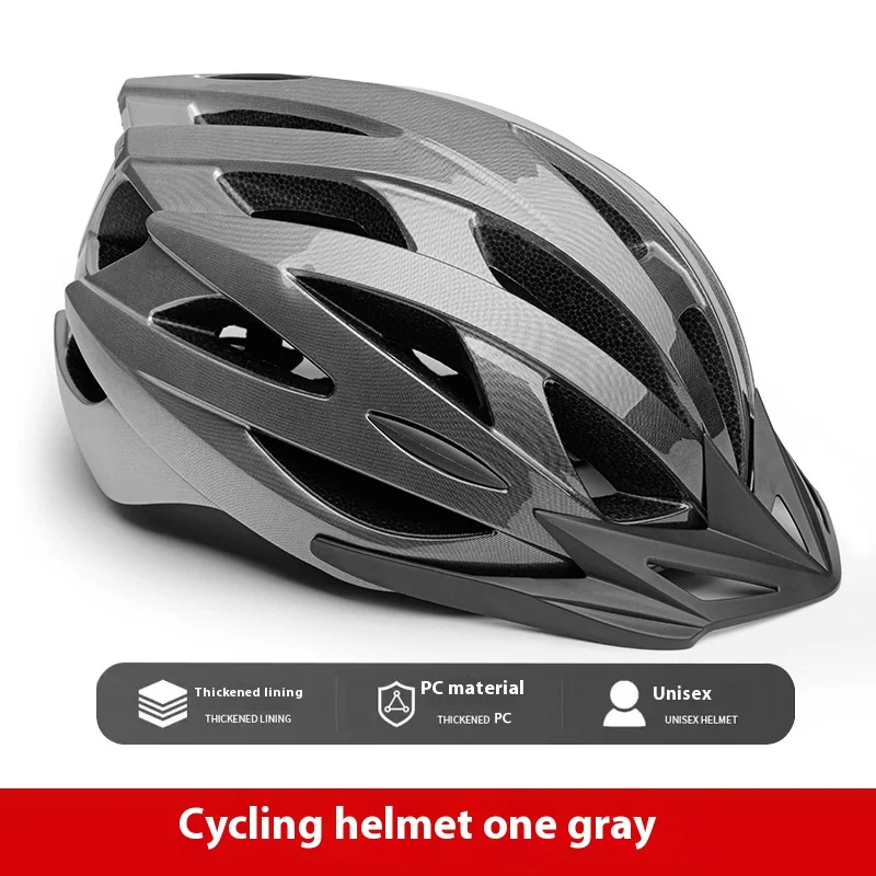 Wholesale Dual Sport Cycling Helmet One-Piece Plastic Design for Road Mountain Bike Riding for Adult