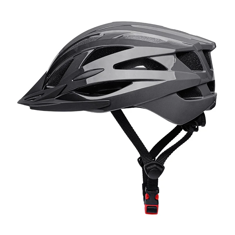Wholesale Dual Sport Cycling Helmet One-Piece Plastic Design for Road Mountain Bike Riding for Adult