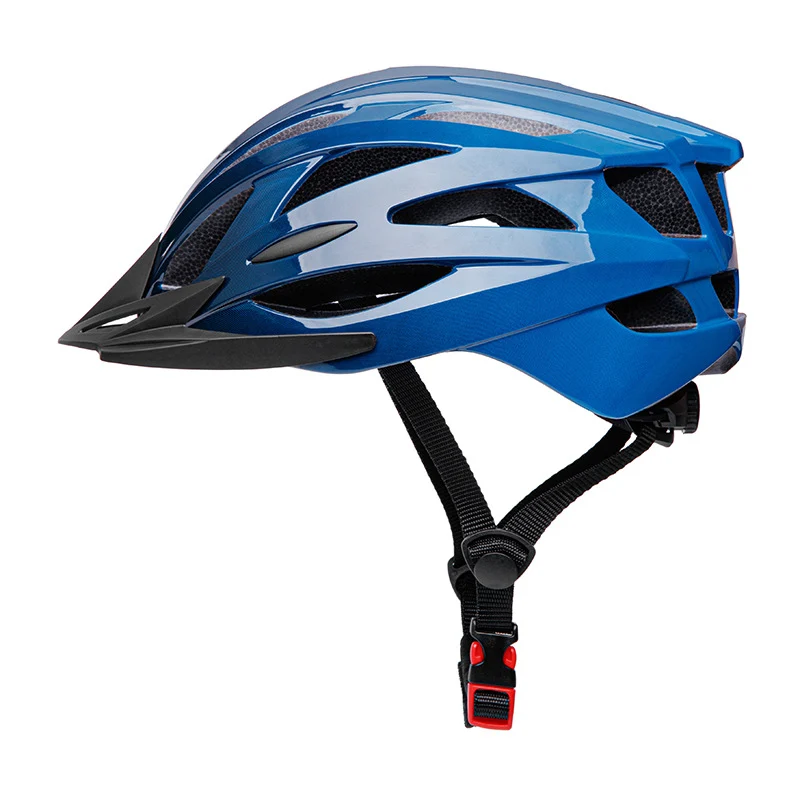 Wholesale Dual Sport Cycling Helmet One-Piece Plastic Design for Road Mountain Bike Riding for Adult