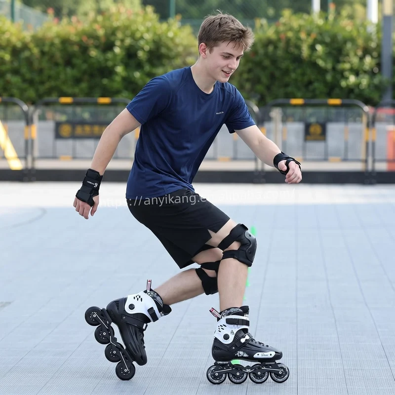 Inline Skates Freestyle Carbon Inline Skates for High-Speed Performance