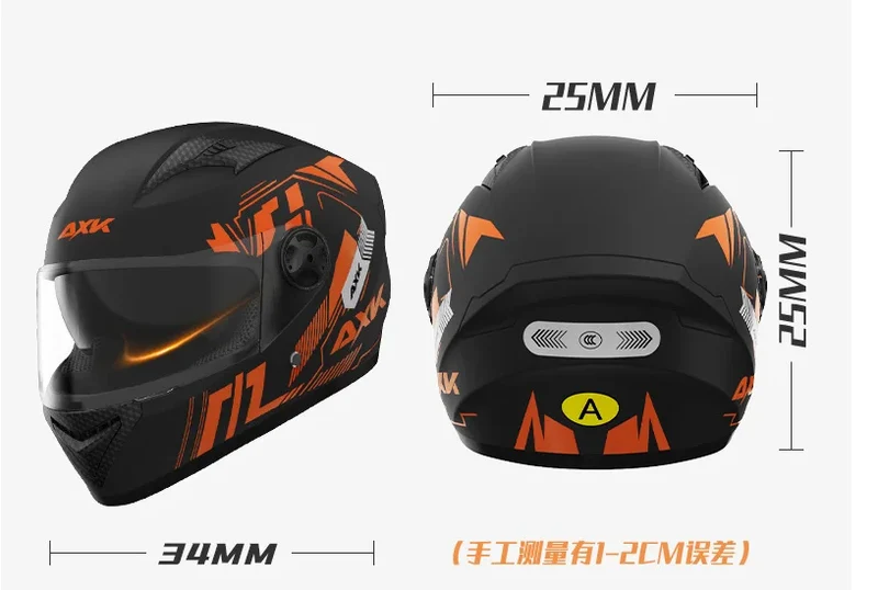 2025 NEW LA New National Standard 3C Certified Electric Motorcycle Helmet Winter Warm Motorcycle Four Seasons Riding Helmet
