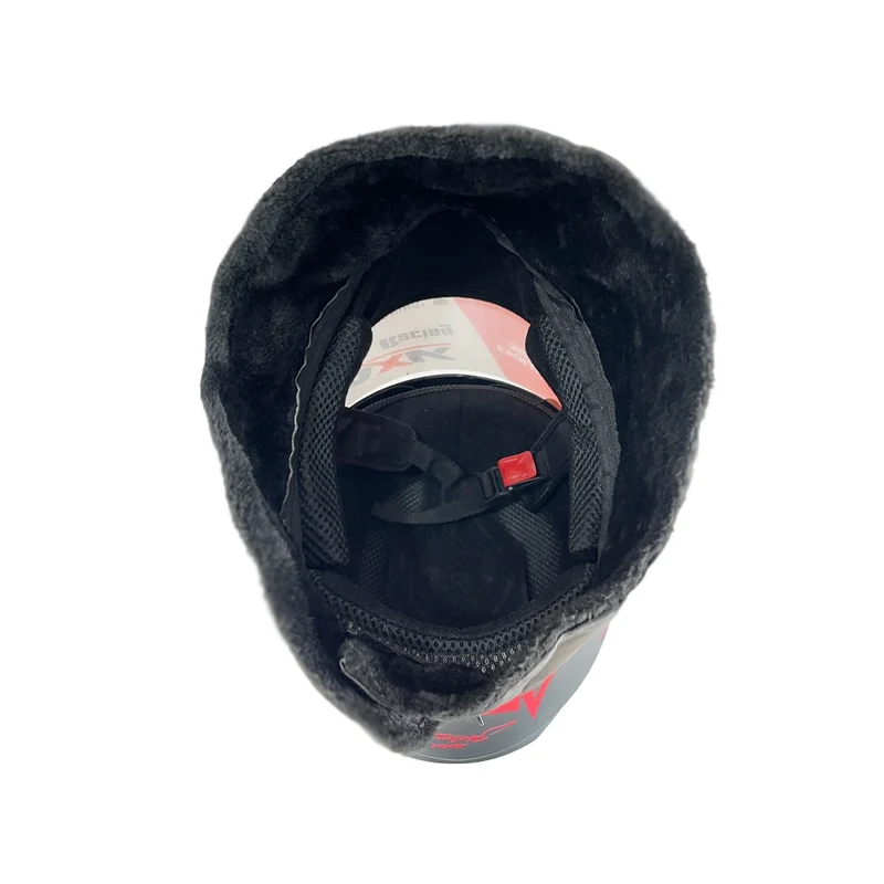 2025 NEW LA New National Standard 3C Certified Electric Motorcycle Helmet Winter Warm Motorcycle Four Seasons Riding Helmet