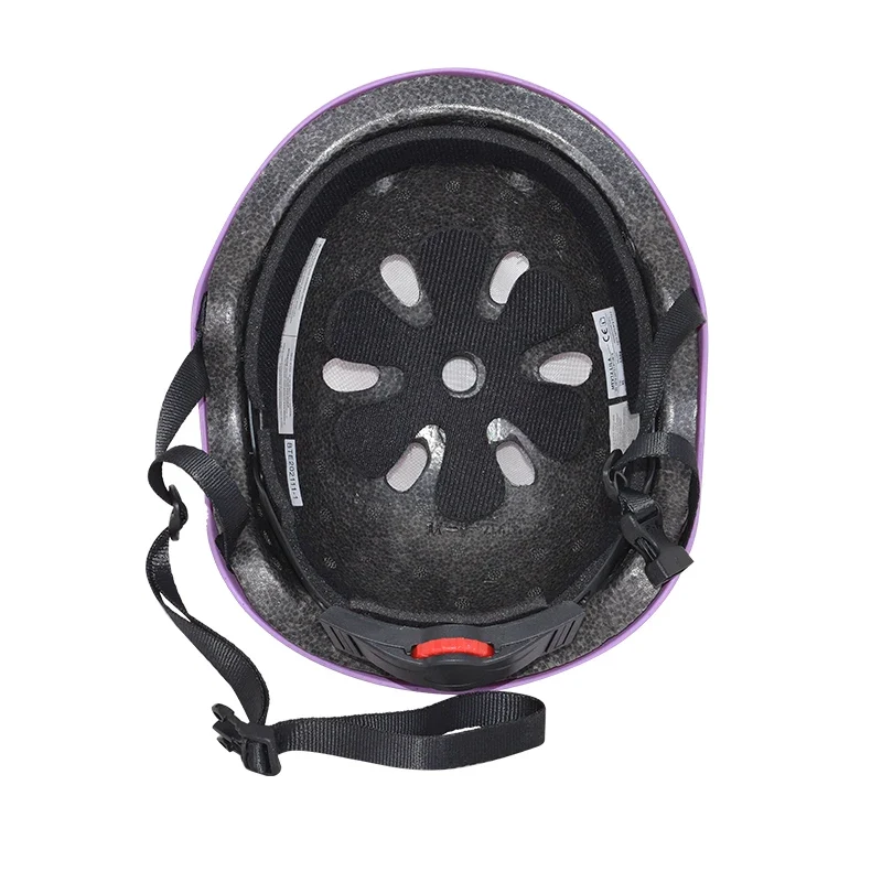 MOON MTV12 CE EN1078 ABS+EPS Integrated Protective Skateboard Helmet Adjustable Strap 11-15 Air Vents Unisex Sport Skating
