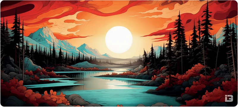 Kanadischer Sonnenuntergang