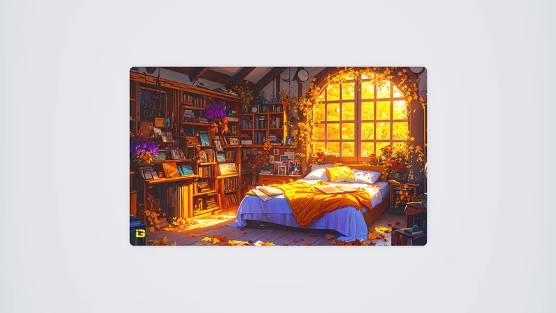 Herbstschlafzimmer