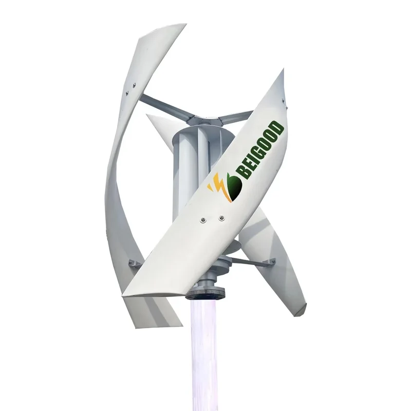 Wind Driven Roof Top Turbine Ventilator Vertical Wind Turbine 1500w Wind Generator 48v Lithium Battery
