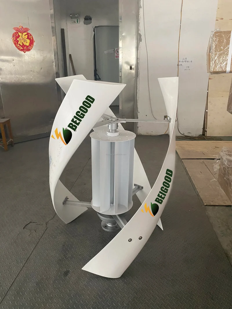Wind Driven Roof Top Turbine Ventilator Vertical Wind Turbine 1500w Wind Generator 48v Lithium Battery
