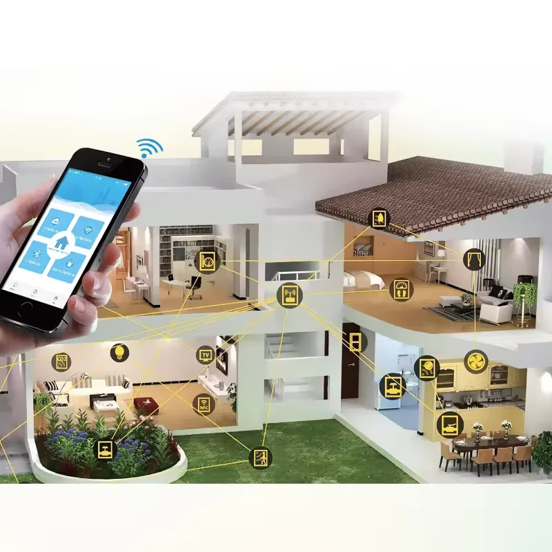 Complete Smart Home System Tuya 4g Home Security Alarm System with Wireless Pir Motion Sensor and Ip Camera Security System