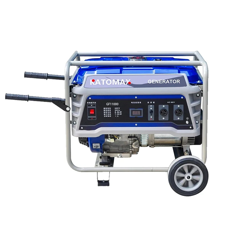 Katomax Gasoline Generator 8kw Portable 8kva Petrol Generator for Home Use Backup Power Supplier