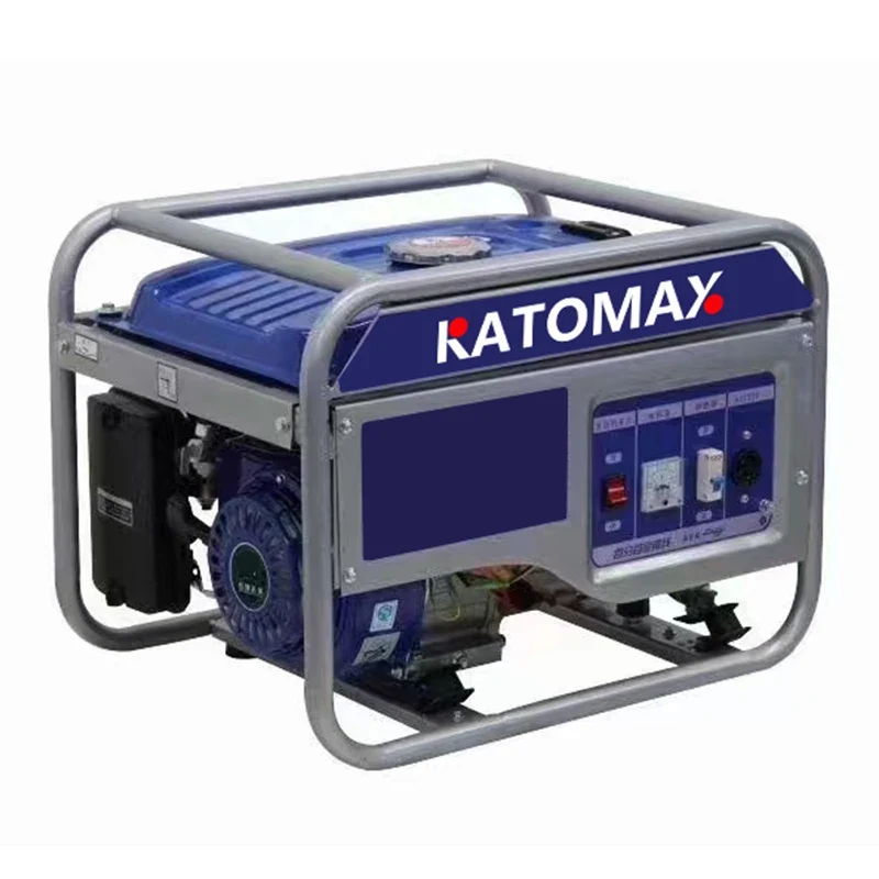 Katomax Gasoline Generator 8kw Portable 8kva Petrol Generator for Home Use Backup Power Supplier