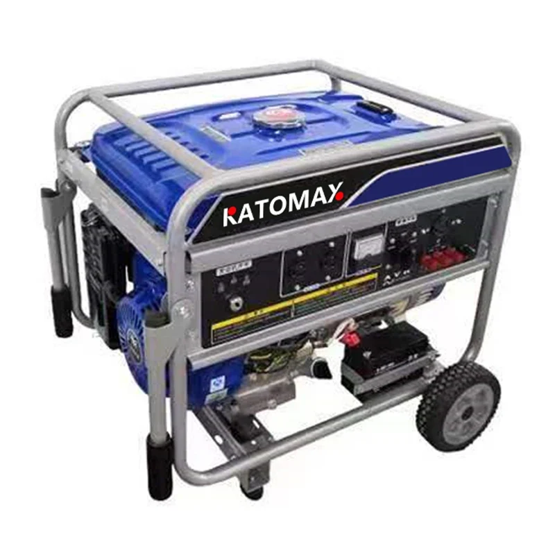 Katomax Gasoline Generator 8kw Portable 8kva Petrol Generator for Home Use Backup Power Supplier
