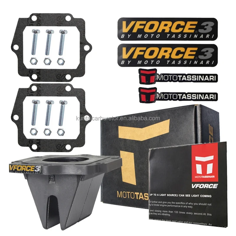 (Ready Stock) V-Force 3 Reed Valve V313a for Kawasaki Kx125 1982-1992 Kmx125 1999 2000 2001 Kx500 1983 1984 Kx 125 500 Kmx 125