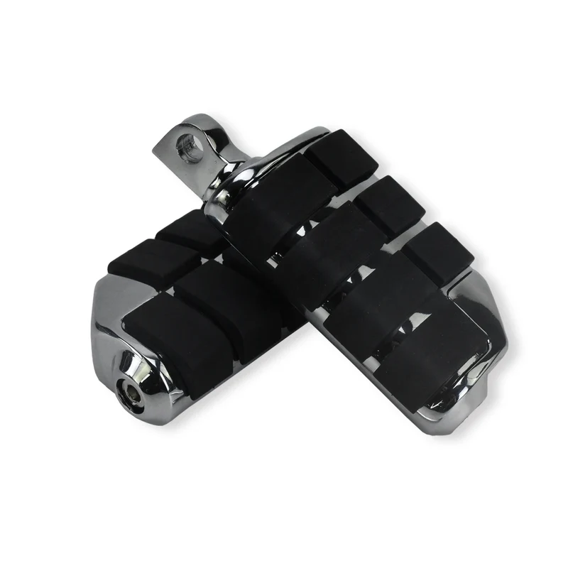 Universal Motorcycle Male Mount Foot Pegs 1.25" 32mm Footrest for Harley Sportster Touring Softail Dyna Suzuki