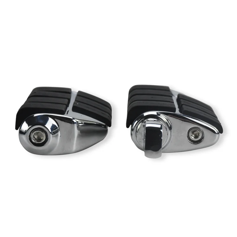 Universal Motorcycle Male Mount Foot Pegs 1.25" 32mm Footrest for Harley Sportster Touring Softail Dyna Suzuki