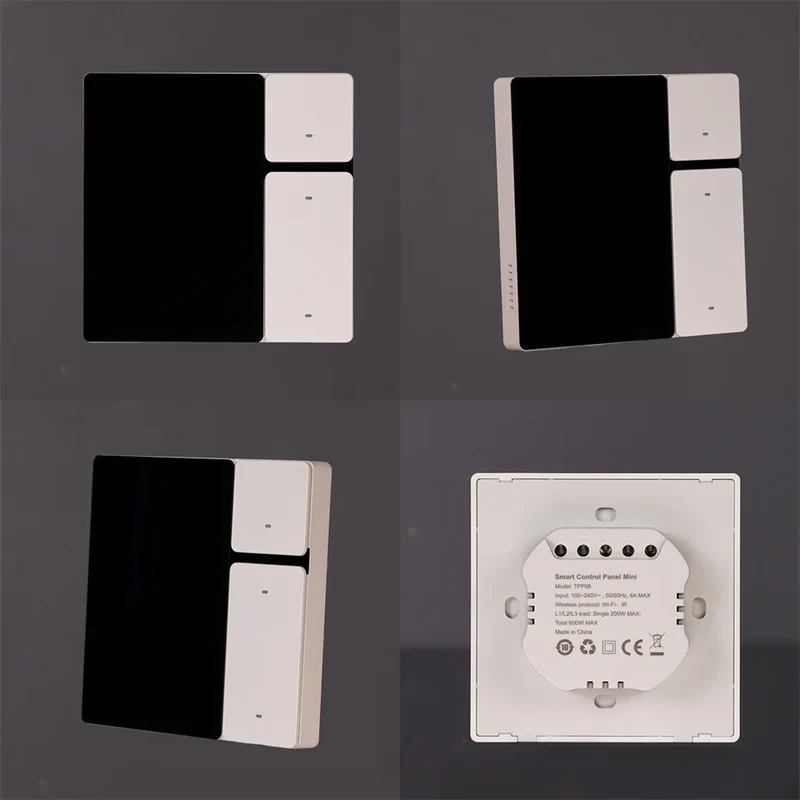 3.5inch Infrared Gateway Remote Control Tuya WIFI 3gang Smart Switch Home Multi-Function Touch Screen Control 240v