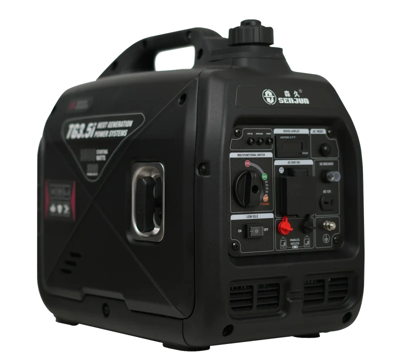 Hot Sale 3KW 4KW 5KW 6KW Portable Gasoline Generator Supper Quiet Petrol Fuel Generator Inverter Silent Home Use Camping Use