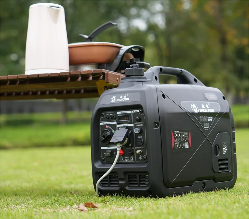 Hot Sale 3KW 4KW 5KW 6KW Portable Gasoline Generator Supper Quiet Petrol Fuel Generator Inverter Silent Home Use Camping Use