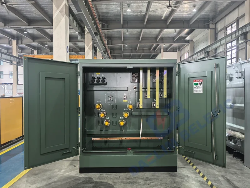 Heavy Duty 5000kVA 35kV High Power Compartmental Type Step Down Integrated Switchgear Solution Pad Mounted Transformer