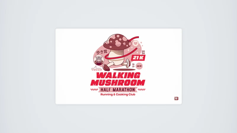 Wandernder Pilzmarathon