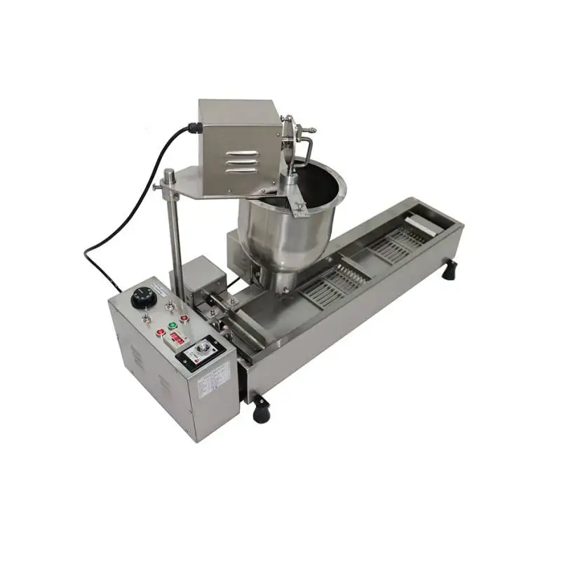 Automatic 3000w Donut Maker Commercial Donut Making Machine High Efficient Single lane Donut Production Line