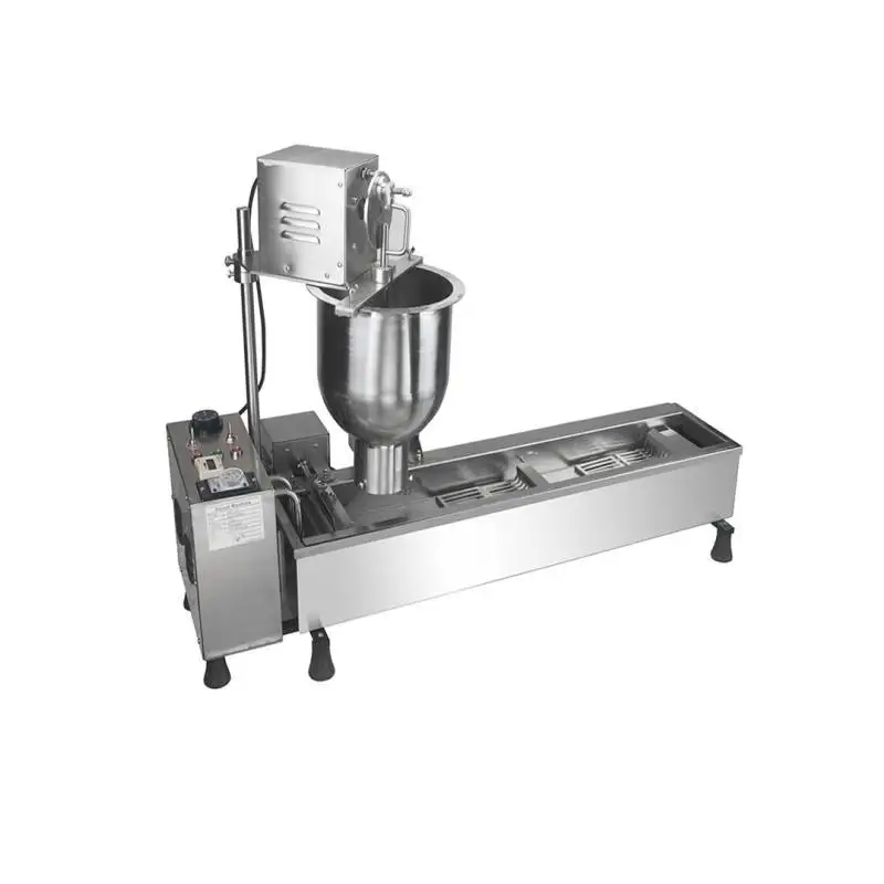 Automatic 3000w Donut Maker Commercial Donut Making Machine High Efficient Single lane Donut Production Line