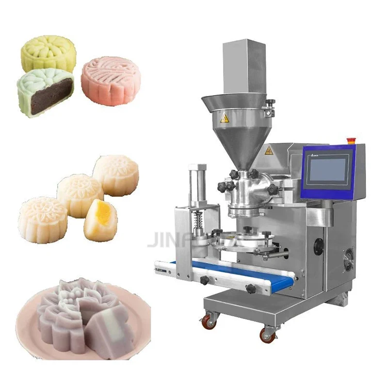 Fully Automatic Churros Encrusting Filling Making Machine Automatic Stuffed Cookies Filling Pastries