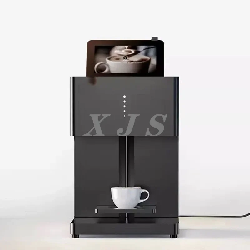 Digital Coffee Printer with Edible Ink for Latte Art and Rose Design