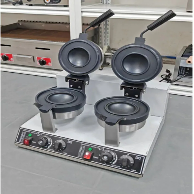 Commercial Burger Baking Machine Bread Hamburger Press Hamburger waffle Machine