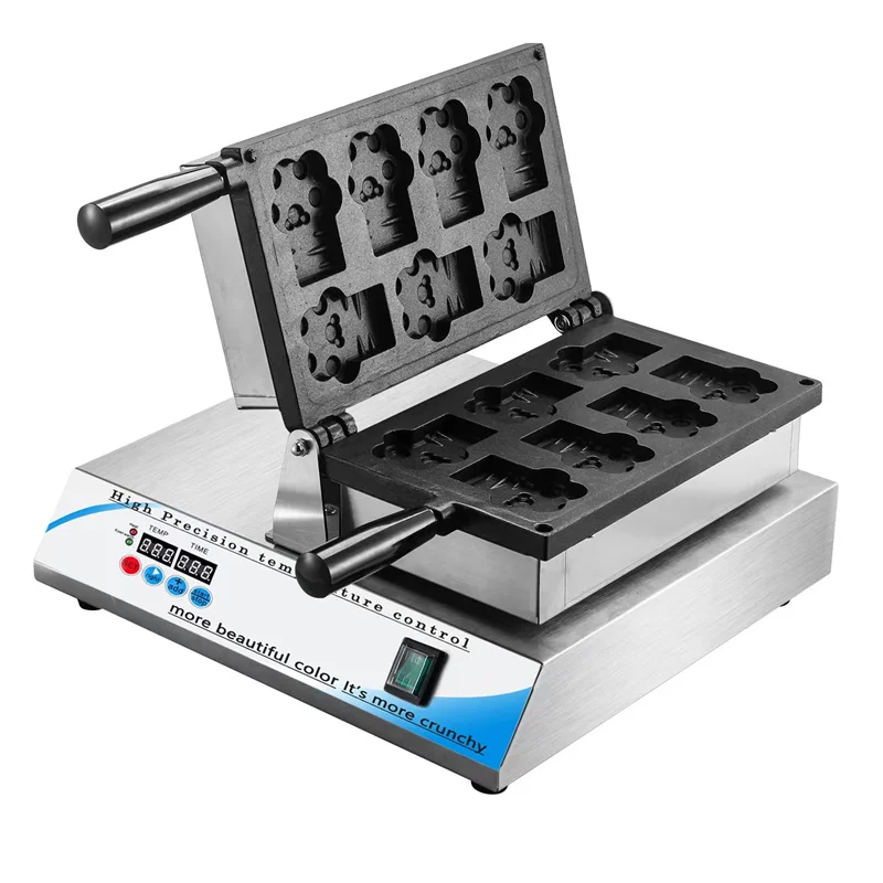 Commercial Burger Baking Machine Bread Hamburger Press Hamburger waffle Machine