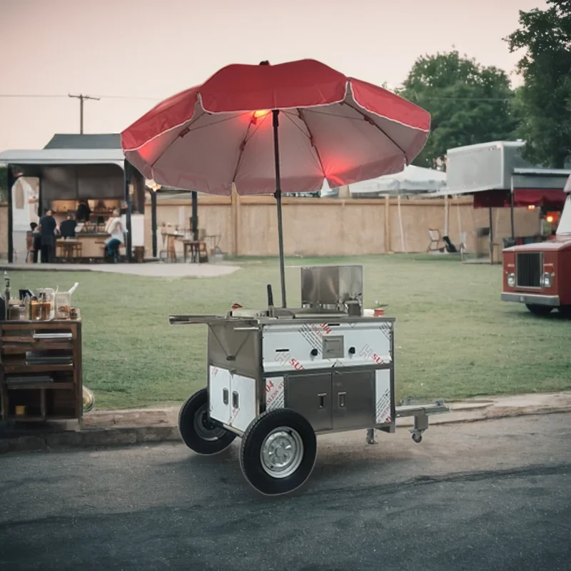 Food Truck Pizza Truck Fast Food Pizza Hamburger Frites Cooking Mobile Bar Taco Truck