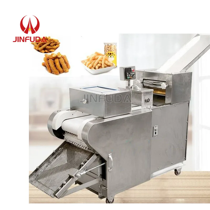 Automatic Nigerian Chinchin Dough Cube Cutter Chin Chin Forming Cutting Machine